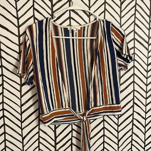 Cross tie crop